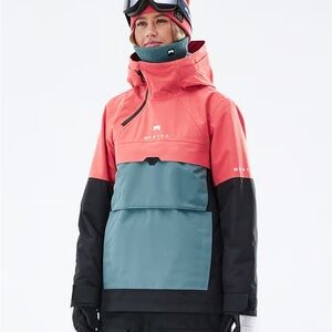 NWOT Montec Dune W 21 Coral/Atlantic/Black